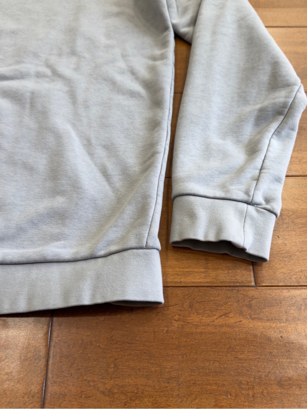 Kappa Light Gray Hoodie with Purple Logo - Picture 10 of 14